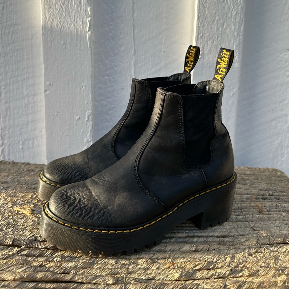 Doc Marten platform boots